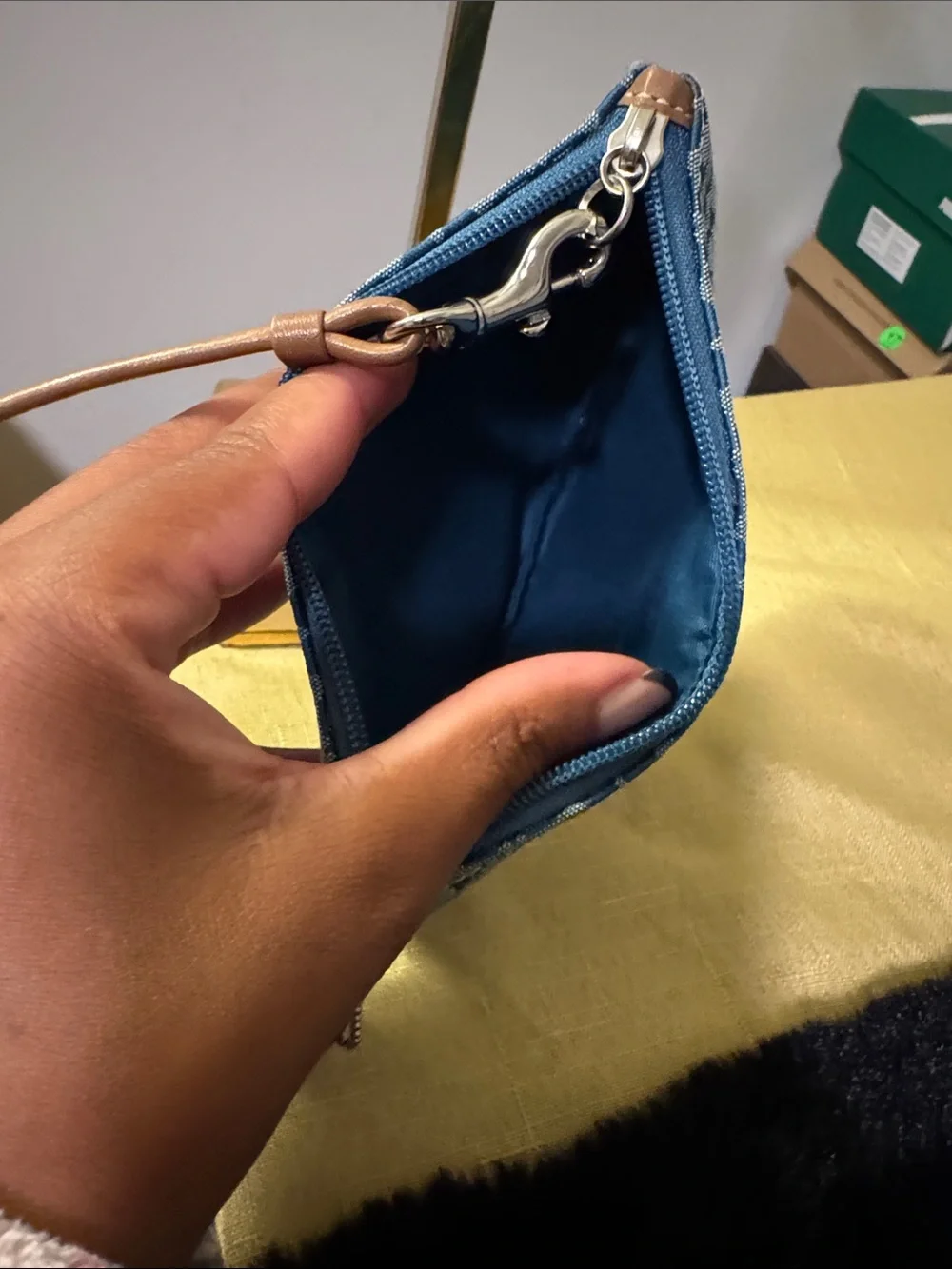 Vintage Coach Y2K wristlet